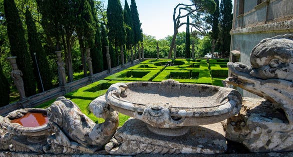 Garden of Villa Farnese - Caprarola - Italy