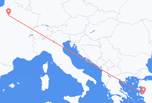 Paris to Izmir