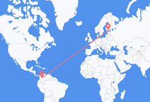 Bogotá a Helsinki