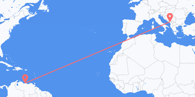 Venezuela a Montenegro