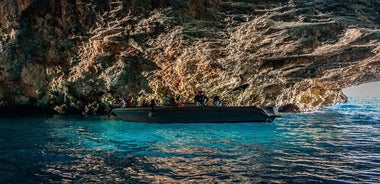 Blue Cave Kotor Swim, Mamula&Lady of the Rock 3 Hour Ticket Tour 