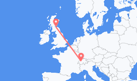 die Schweiz nach Schottland