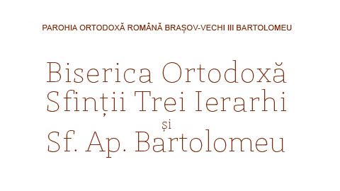 Biserica Sfinții Trei Ierarhi, Brasov, Brașov, Romania