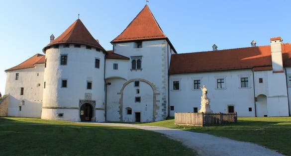 Photo of the Old Town in Varazdin, Croatia.
