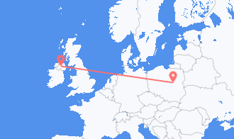 Poland to Northern Ireland