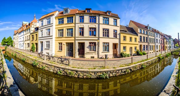 old town of Wismar - germany