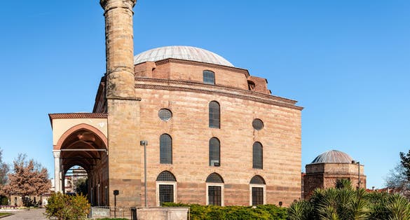 photo of The Osman Shah Mosque (or Kursum Mosque) in Trikala, Greece.
