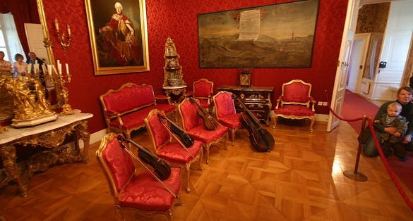 photo of view Eszterházy Palace .