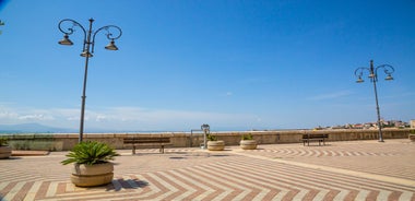 Photo of aerial view of Cagliari, Sardinia, Italy.
