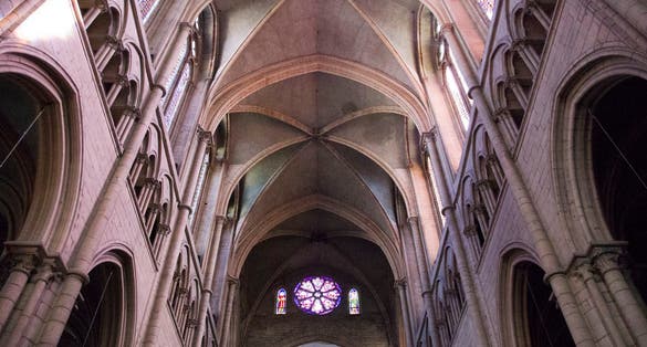 Interior of the cathedral
