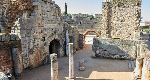 Photo of Roman Theater, Mérida, Extremadura (Spain) .