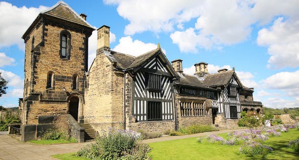 Photo of Shibden Hall, Halifax, West Yorkshire, UK.