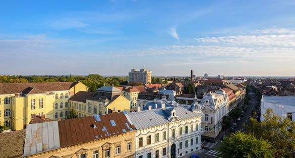photo of view of Arad,Romania.