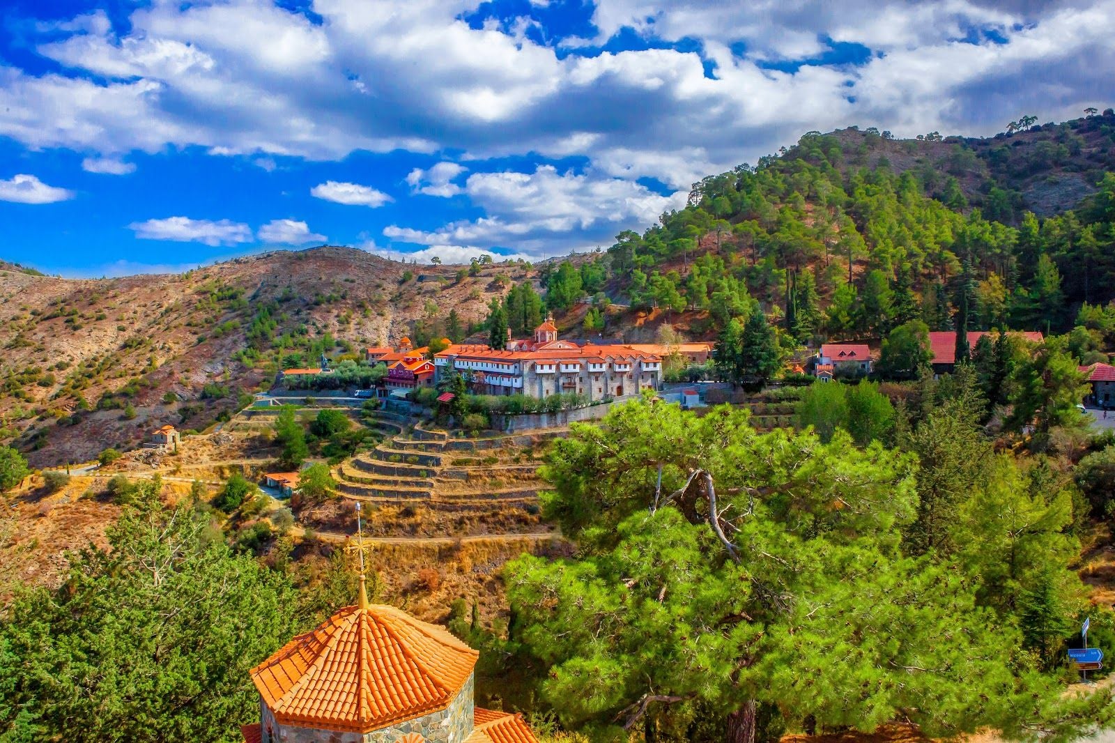 Μονή Μαχαιρά, Machairas Monastery, Монастырь Махера, Nicosia District, Cyprus