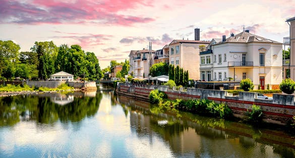 photo of view of  Old city of Bad Kreuznach, Germany.