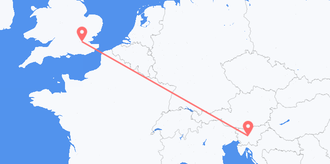 the United Kingdom to Slovenia