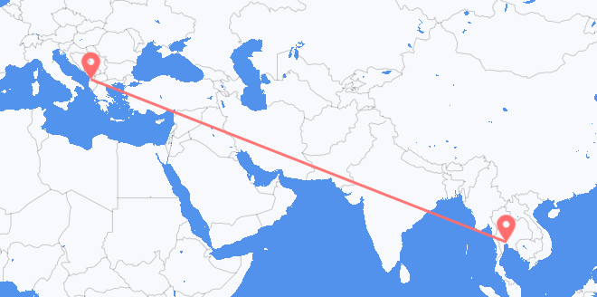 タイ アルバニアへ