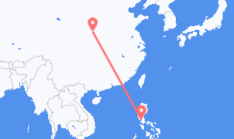 西安市 目的地 马尼拉