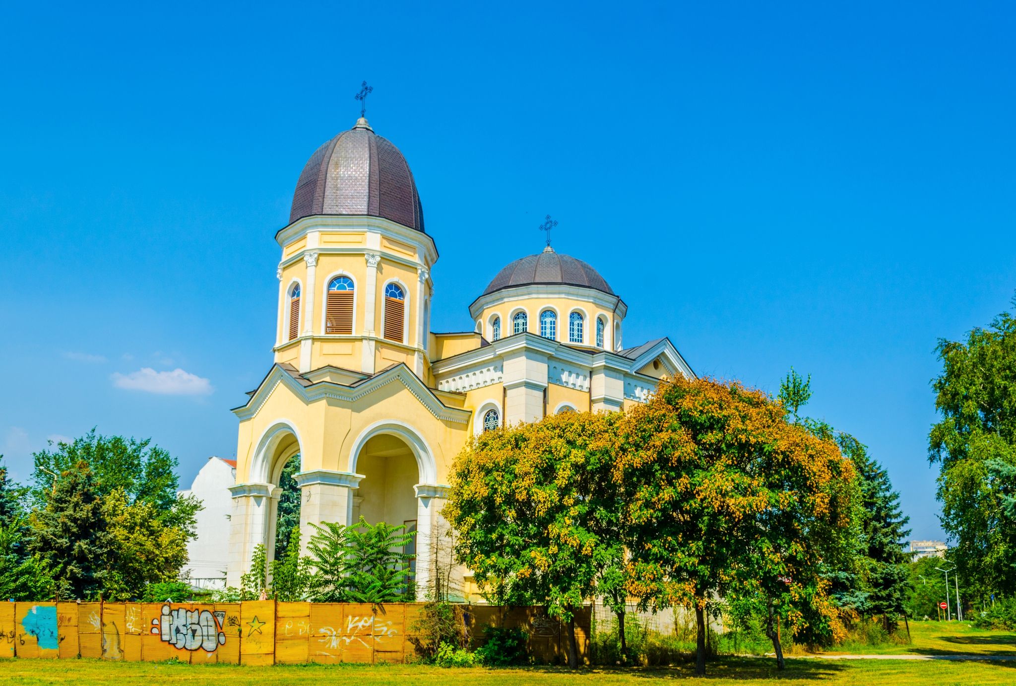 View of a church in Ruse, Bulgaria