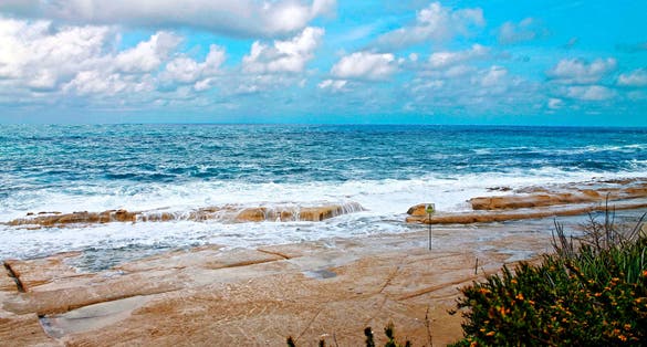 Photo of Sliema beach in Sliema, Malta.