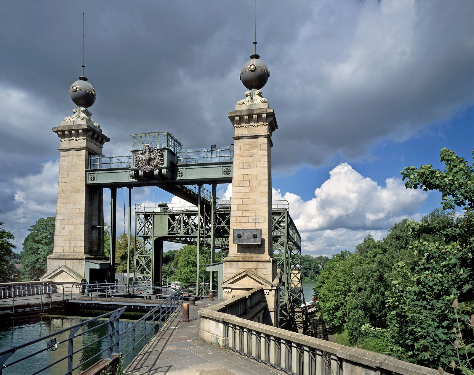 Henrichenburg boat lift, Oberwiese, Waltrop, Kreis Recklinghausen, North Rhine-Westphalia, Germany