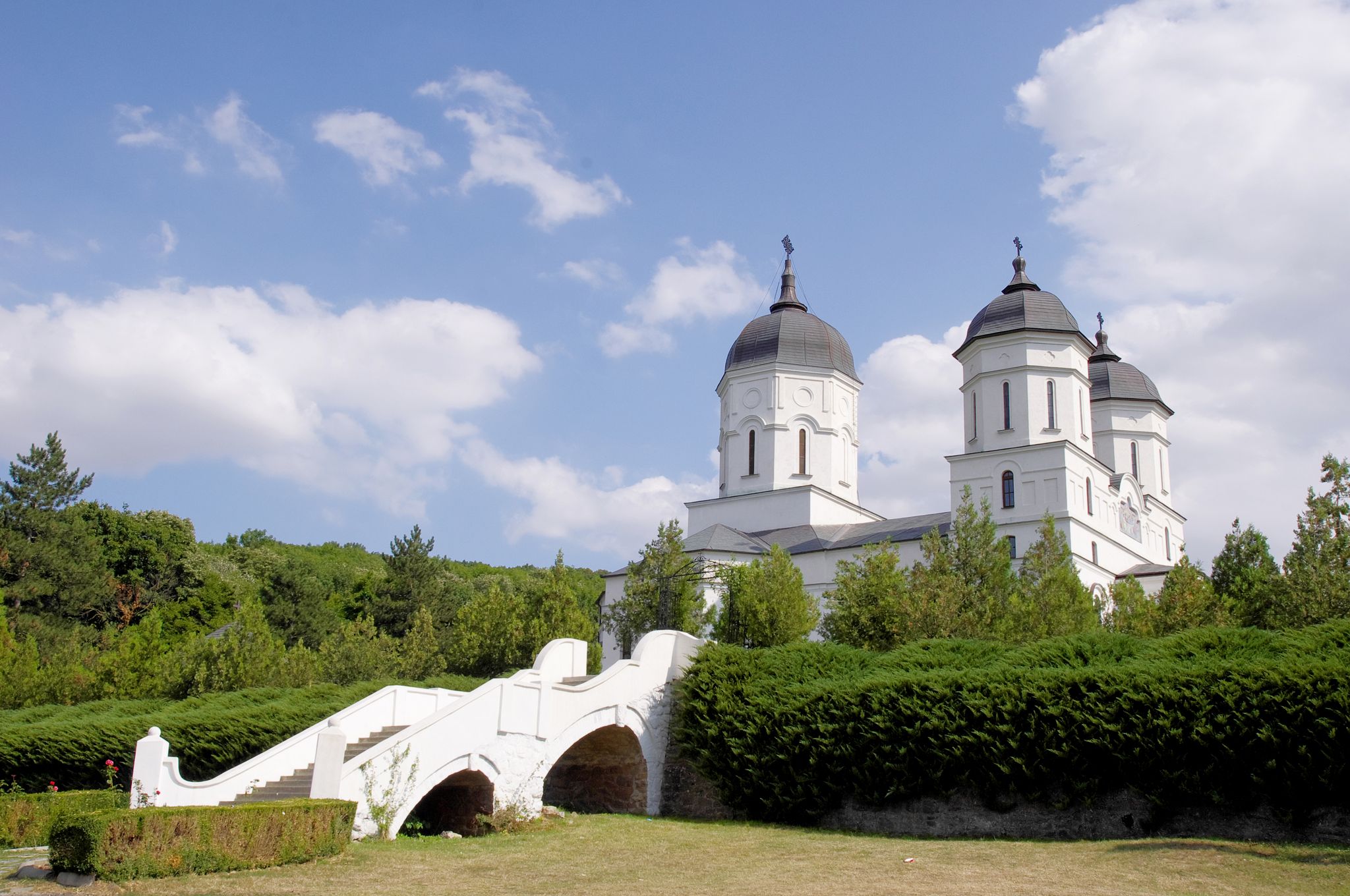 photo of view of Church in Celic Dere Monastery, Diocese of Tulcea , Romania.