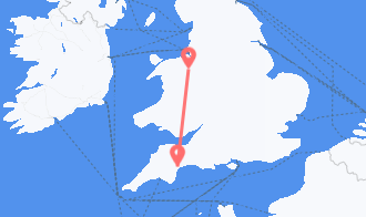 Train tickets from Lympstone to Wrexham