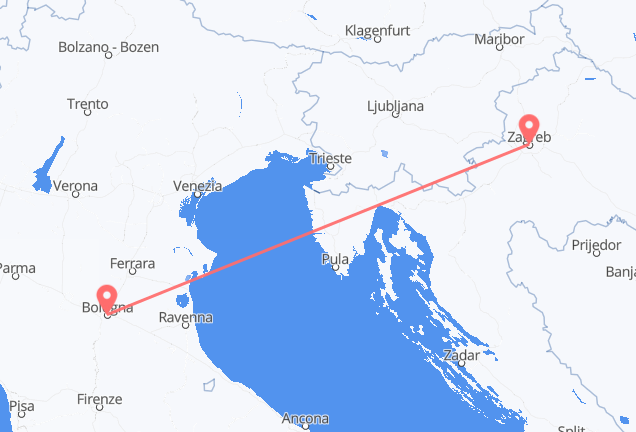 자그레브 볼로냐로