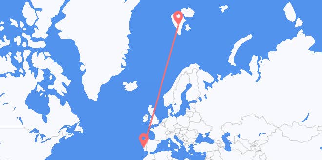 ポルトガル スバールバル諸島およびヤンマイエン島行き