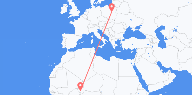 Niger to Poland