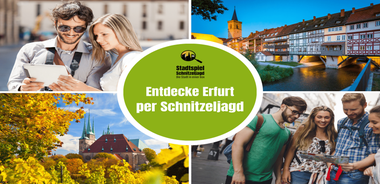 Erfurt: Schnitzeljagd, selbstgeführte Highlights-Tour