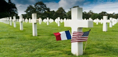 Day Trip to Normandy D-Day Landing Beaches with Cider Tasting and Lunch from Paris, France