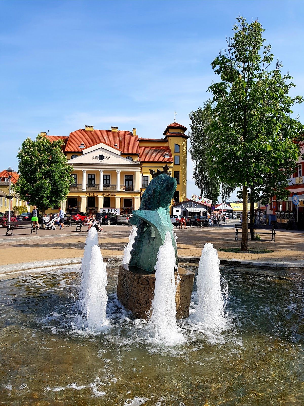 Pomnik Króla Sielaw, Mikołajki, gmina Mikołajki, Mrągowo County, Warmian-Masurian Voivodeship, Poland