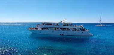 PROTARAS: ADULTS 16+ LUXURY YACHT - HUGE SLIDE BBQ & 1 drink 