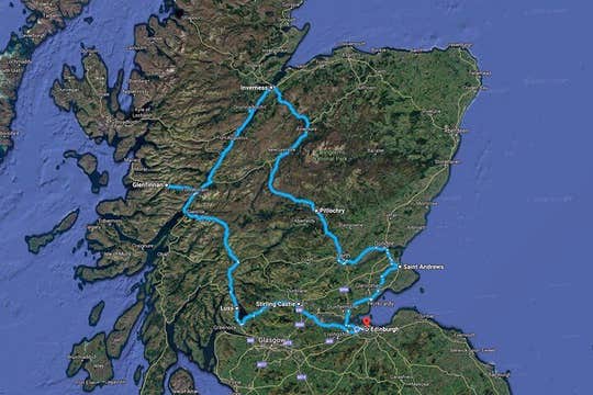 Private 6-Day Christmas Tour in Scotland and Edinburgh