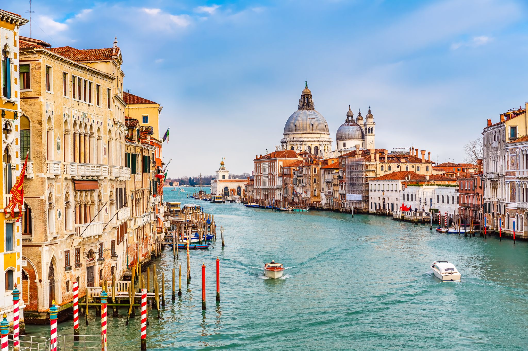 photo of Grand Canal and Basilica Santa Maria della Salute .