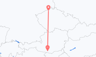 Train tickets from Sattendorf to Ústí Nad Labem