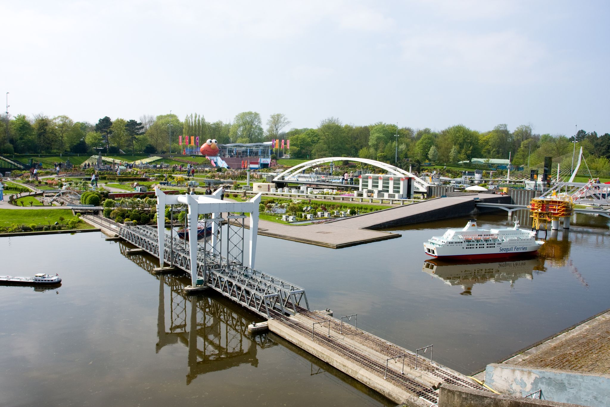 Photo of Madurodam city of miniature at the Hague in Netherlands.