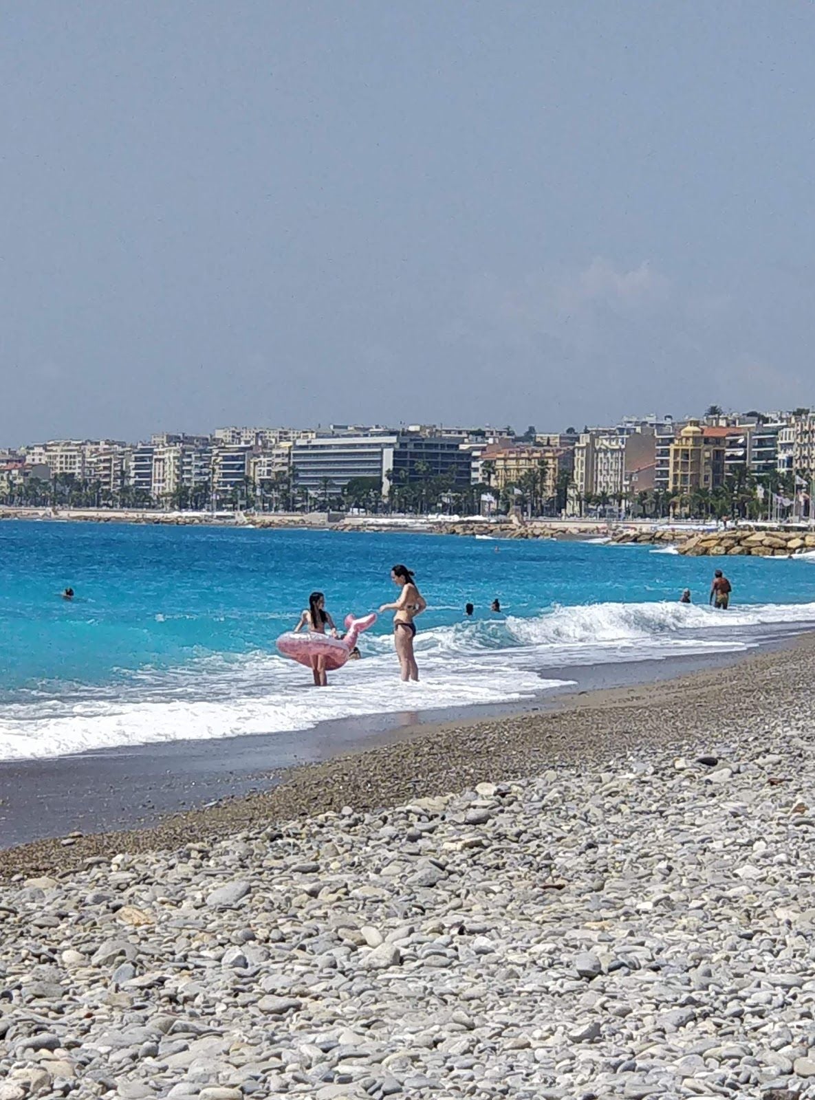 Nice Beach, Nice, Maritime Alps, Provence-Alpes-Côte d'Azur, Metropolitan France, France
