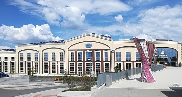 Photo of Techmania Science Center in Plzeň, Czechia.