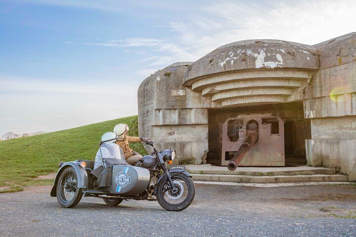 Private sidecar tour to the landing beaches