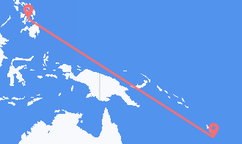 Port Vila to Cebu City