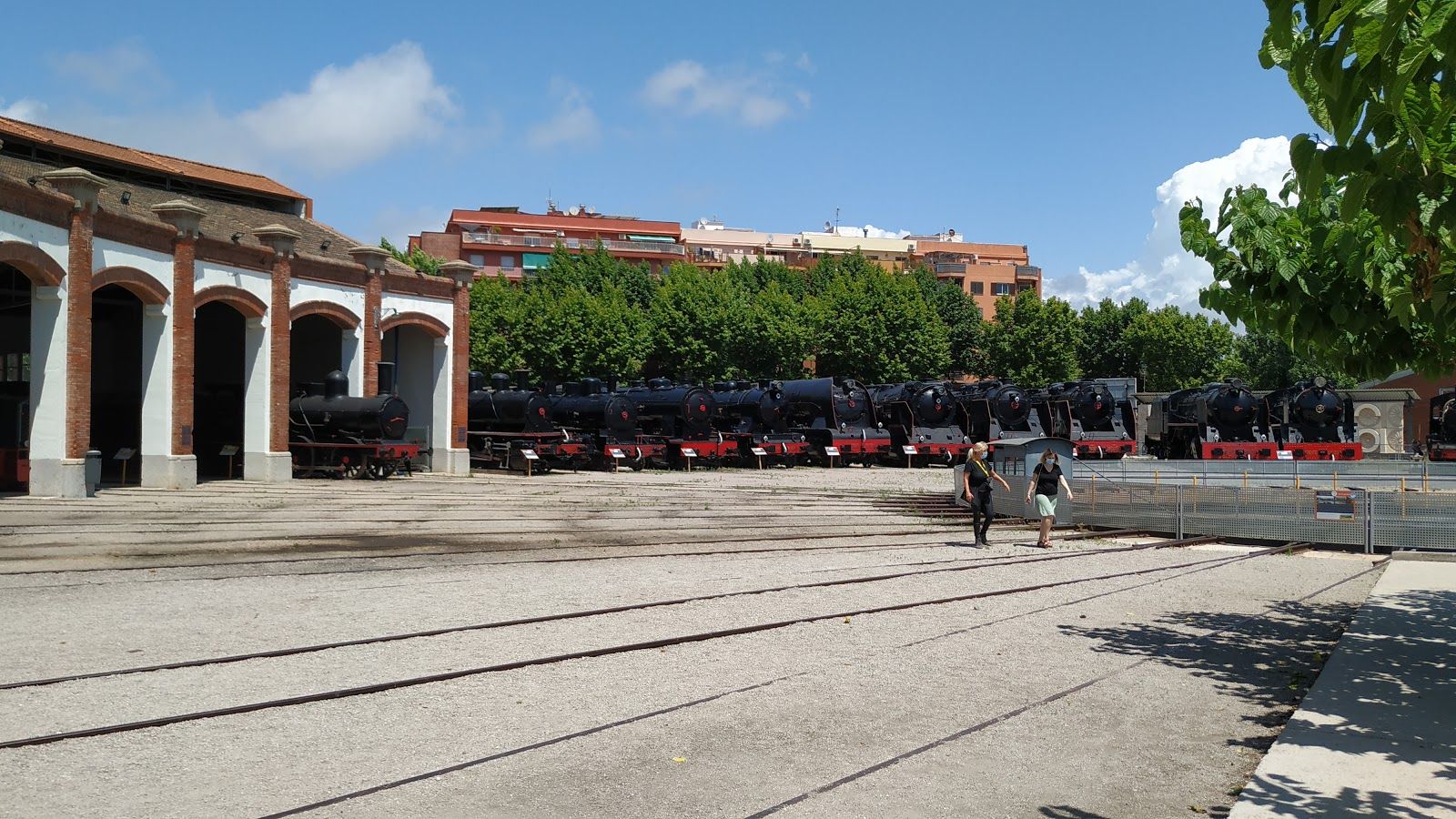 Railway Museum of Catalonia, Vilanova i la Geltrú, Garraf, Barcelona, Catalonia, Spain
