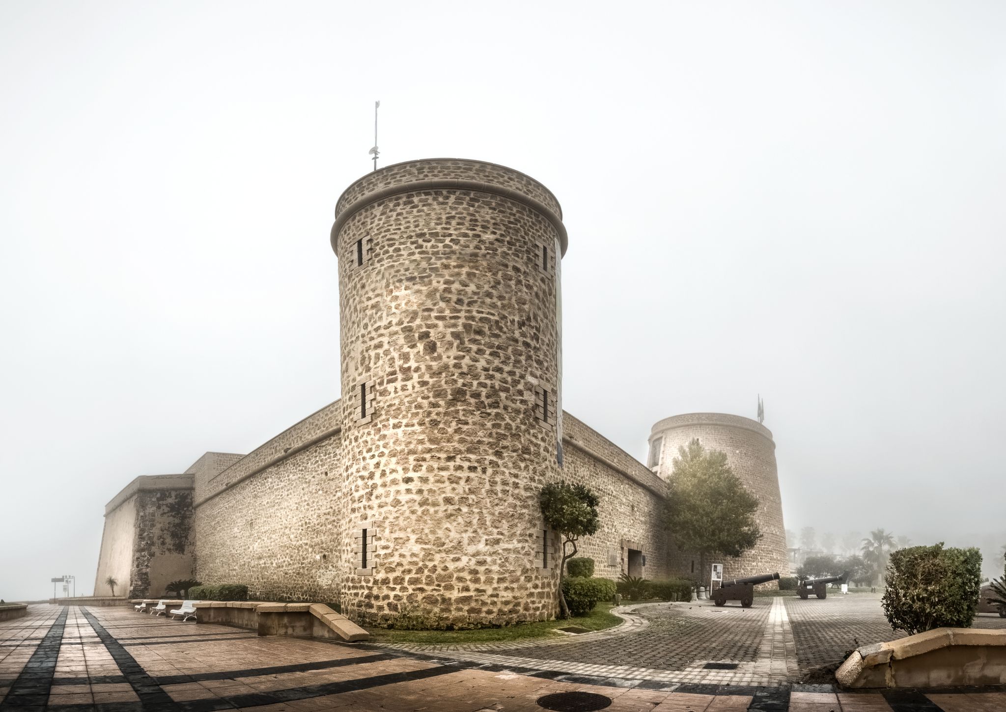 photo of Castillo de Santa Ana in Roquetas de Mar, Spain.