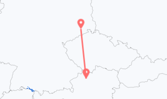 Train tickets from Hörsching to Dresden