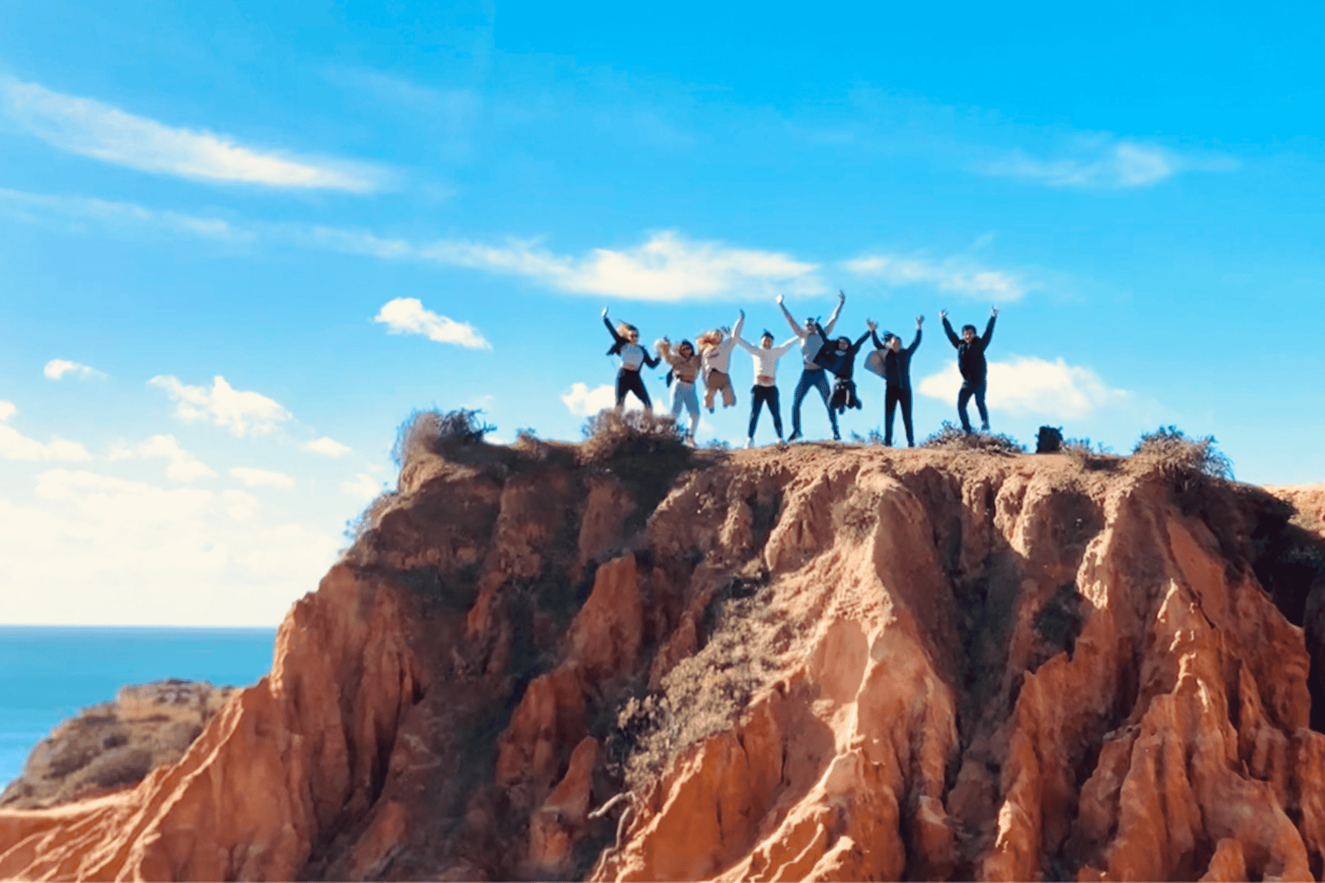 From Faro: Benagil, Marinha, 7 Valleys, Algar Seco Adventure