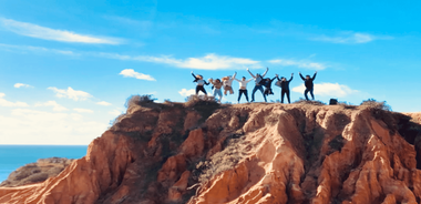 From Faro: Benagil, Marinha, 7 Valleys, Algar Seco Adventure