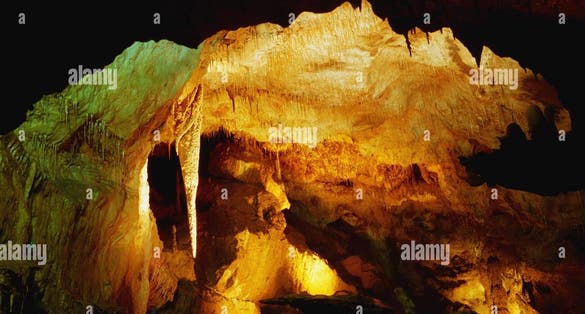 photo of view ofCrag Cave,Castleisland ireland.