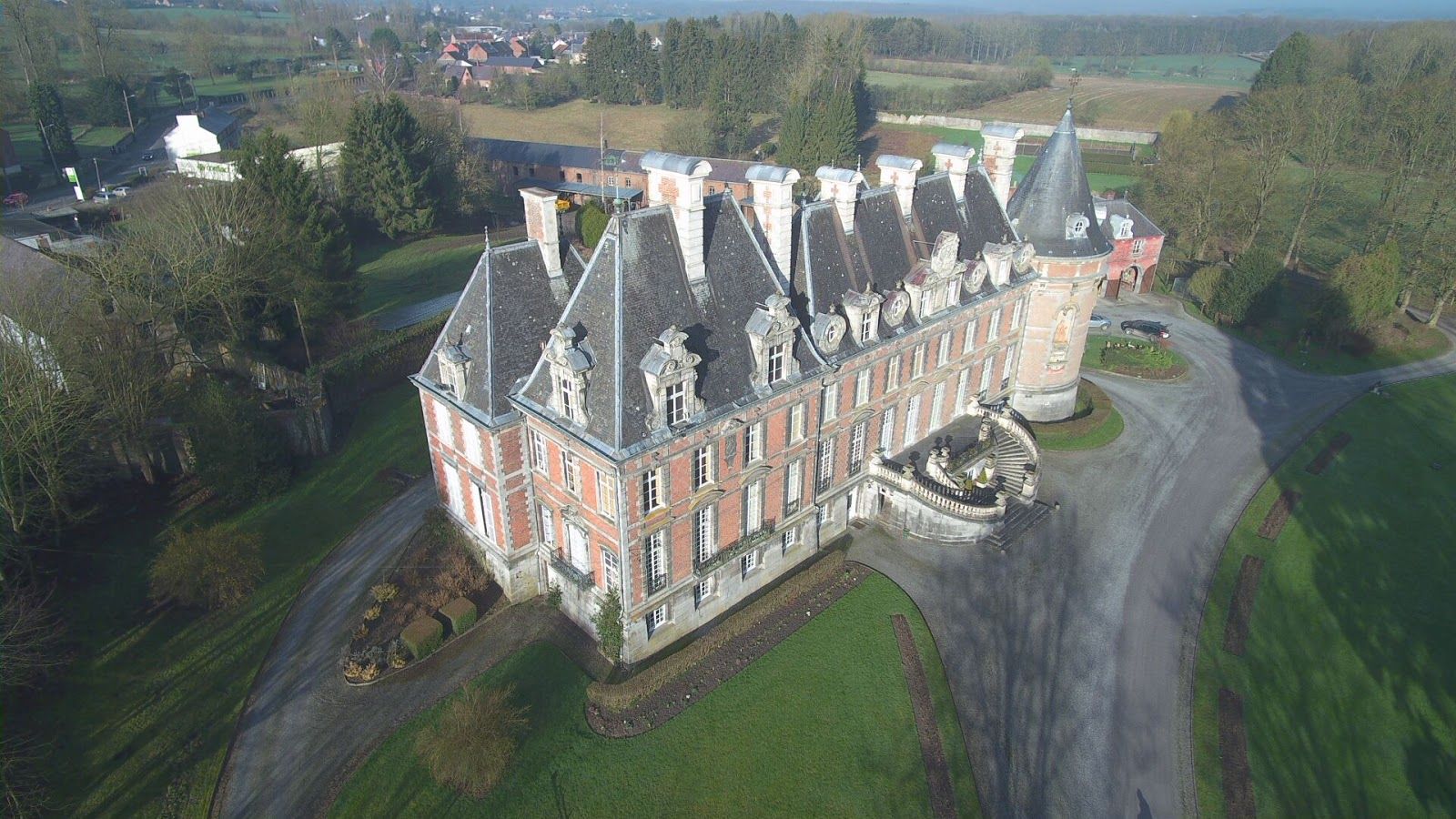 Castle of Trélon, Trélon, Avesnes-sur-Helpe, Nord, Hauts-de-France, Metropolitan France, France