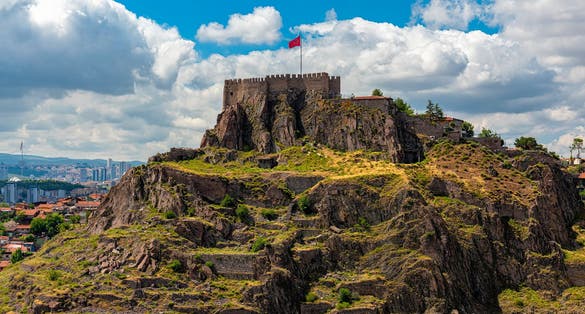 Photo of Ankara Castle, Turkey.